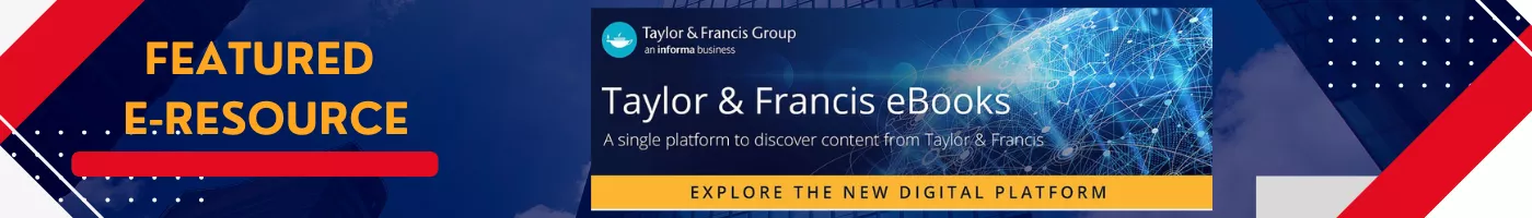 Taylor &amp; Francis eBooks